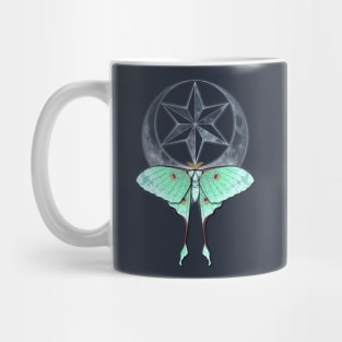 Luna Moth & The Moon Mug